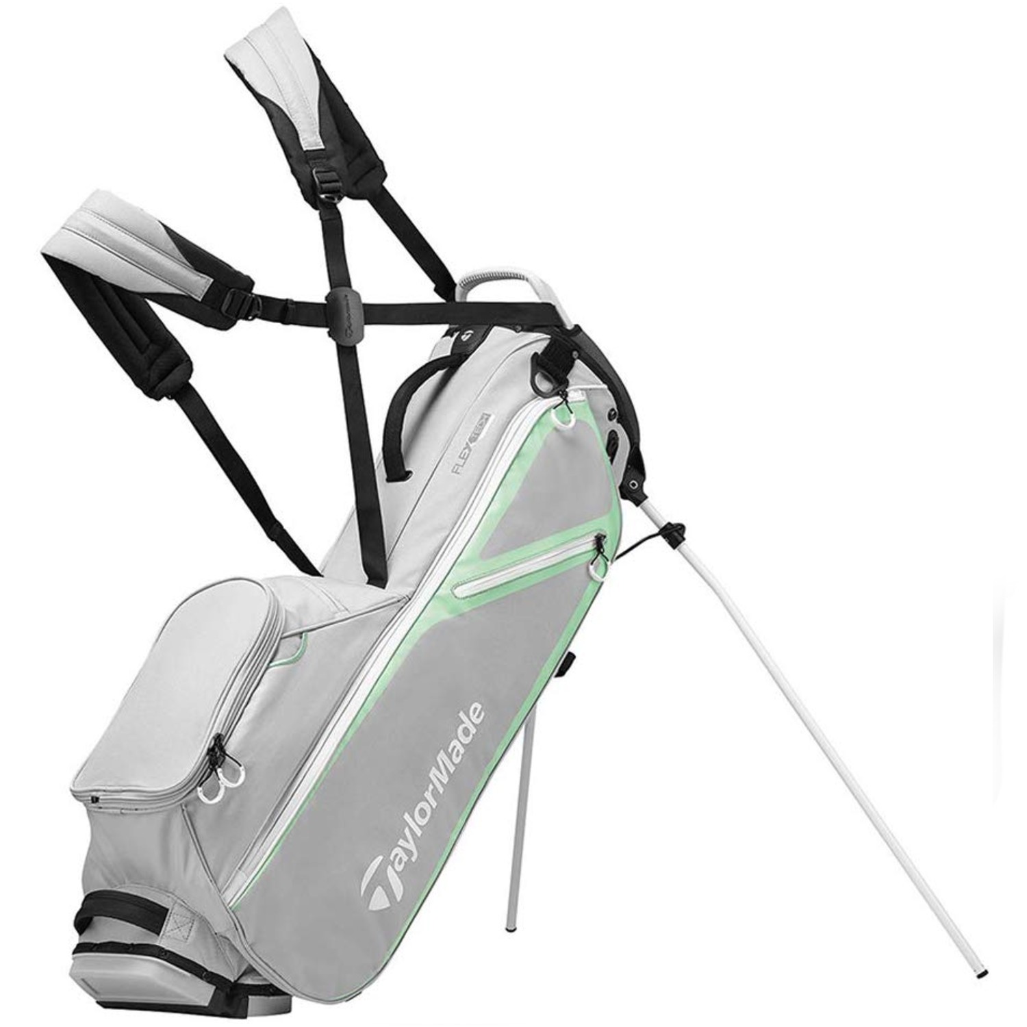 TaylorMade 2019 Flextech Lite Stand Golf Bag (Silver) | griggsgolfgear